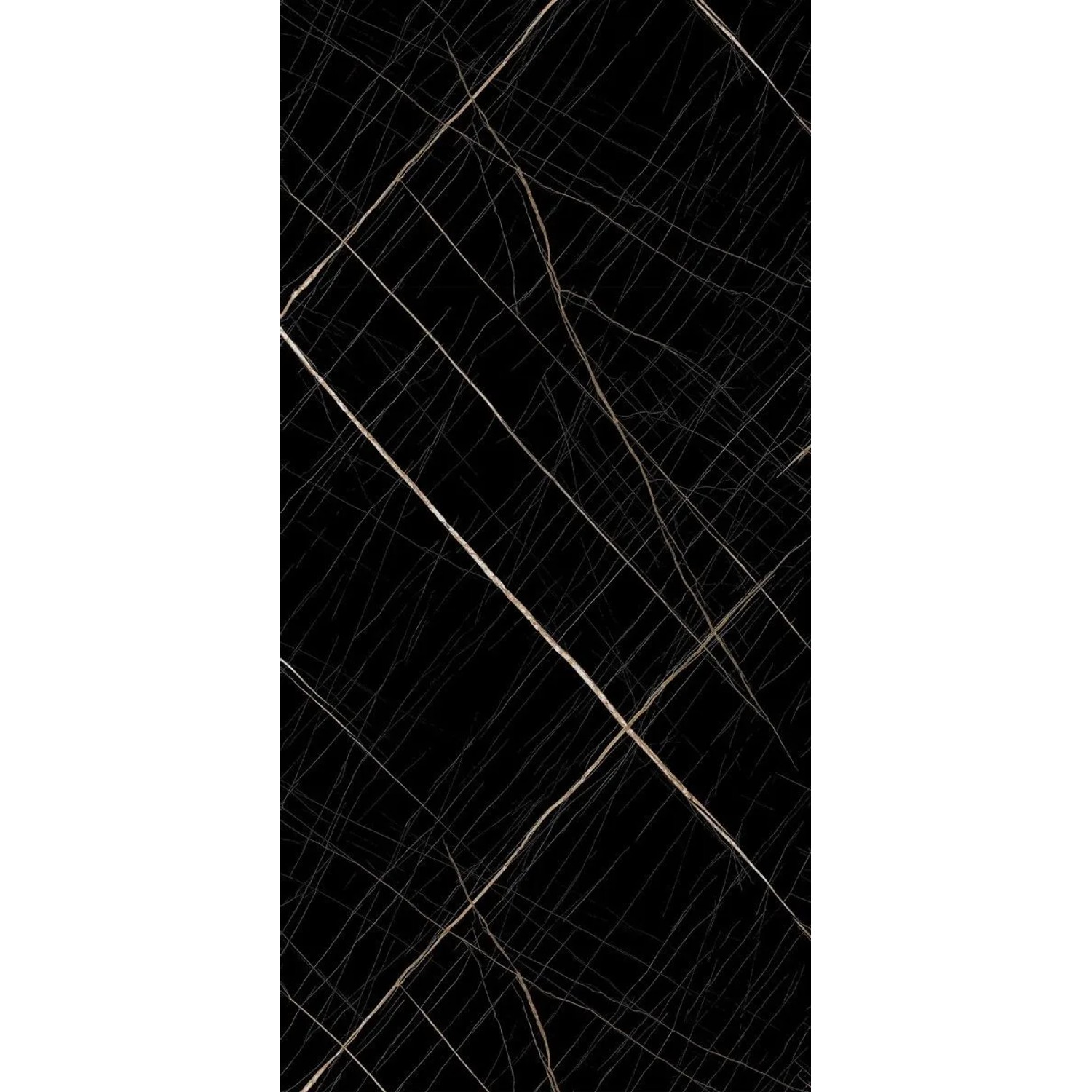 Aluverbund24 PVC Wandpaneele Duschrückwand Küchenrückwand Sahara-Black in M günstig online kaufen