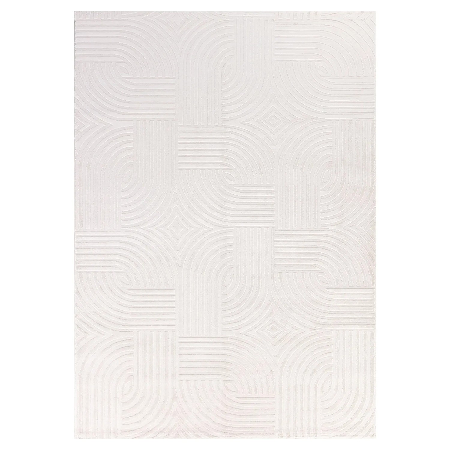 Ayyildiz Kurzflorteppich Sahara 1112 Creme 80 cm x 250 cm