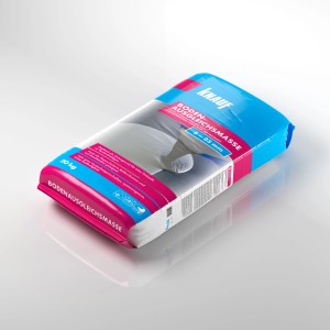 Knauf Bodenausgleichsmasse, 20 kg Sack, selbstverlaufend für innen und außen.