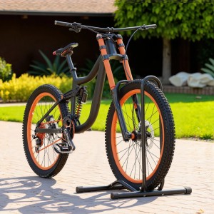 Toboli Mobiler Fahrradständer 1 Fahrrad Bodenständer Reparatur Montageständer