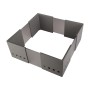 SOTECH 1x Organisationsrahmen CuisioFlex 129 mm Höhe Stufenlos Verstellbar von 236 - 386 mm inkl. Anti-Rutsch-Füße_2