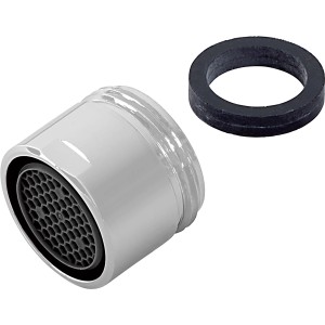 Mischdüse M18 verchromt mit Dichtung für Kaltwasserventil KV-4071.