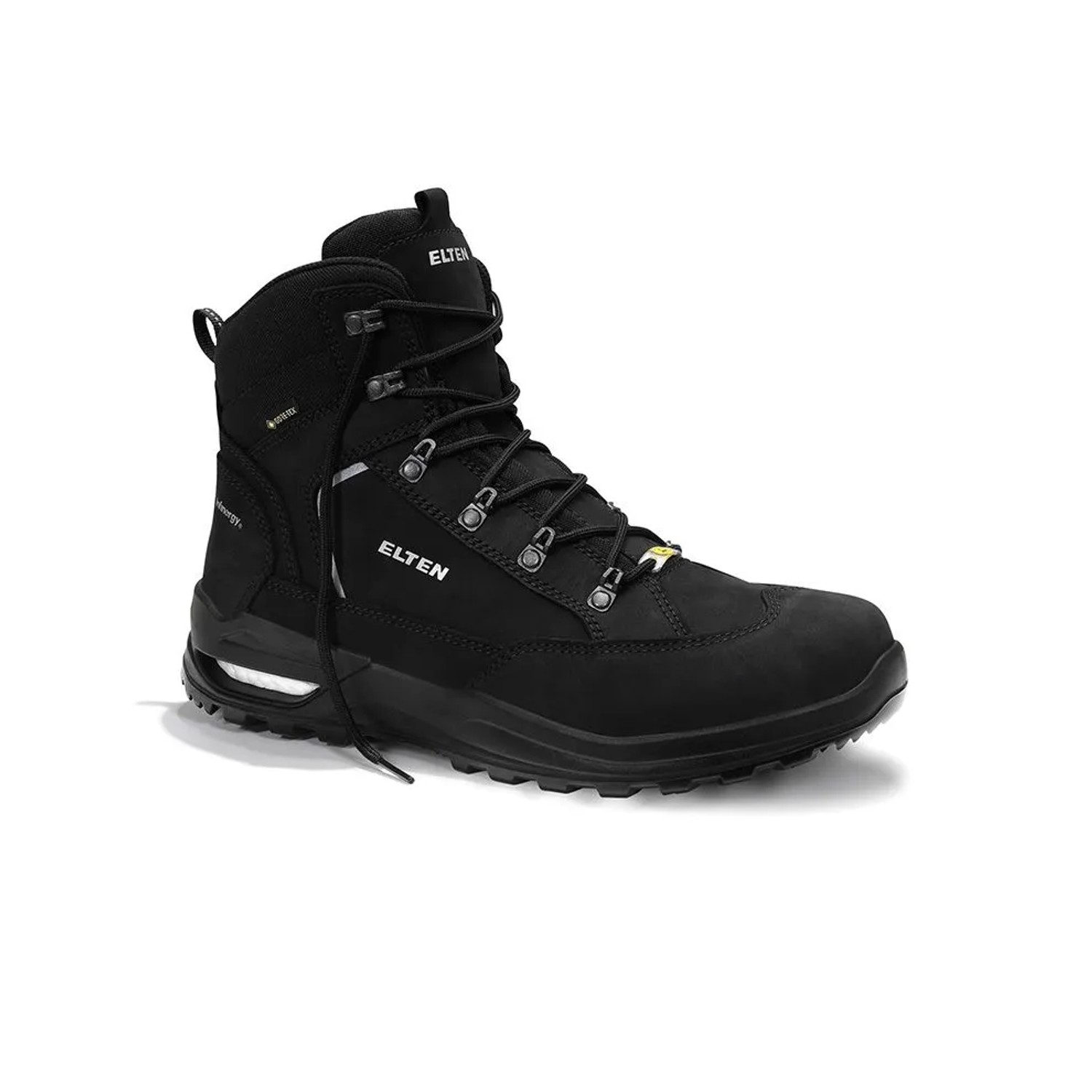 ELTEN Berufsstiefel RONAN XXF GTX BLACK Mid ESD O2 WR Größe 45