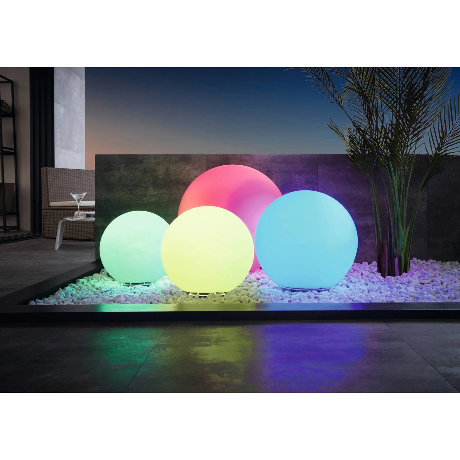 EGLO connect Monterolo-Z LED-Außendekolampe Ø30cm günstig online kaufen