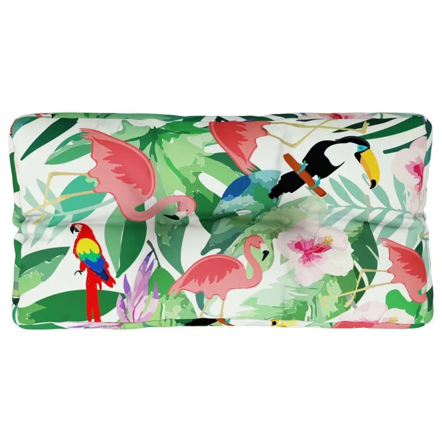 vidaXL Palettenkissen Mehrfarbig 70x40x12 cm Stoff 360596