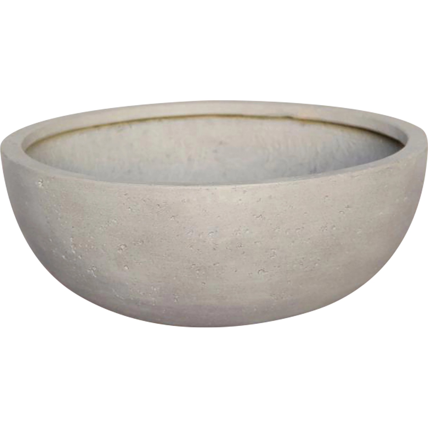 Pflanzschale Poroso 28,5 cm x 28,5 cm x 11 cm Grau