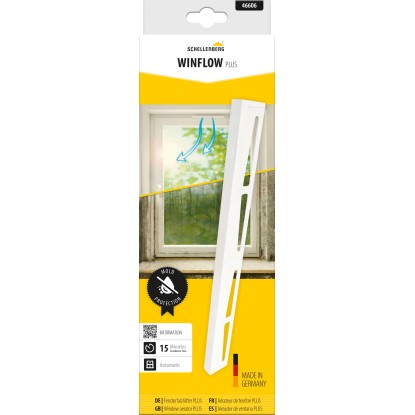 Schellenberg Fensterlüfter Plus Weiß Doppelpack