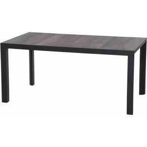 Rechteckiger Gartentisch Silva Washed Grey, Teil des Siena Garden Gartenmöbelsets Velia.