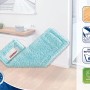 Leifheit Wischbezug Profi XL 3er Set, türkis, für Reinigungsgeräte und verschiedene Böden.