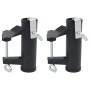 vidaXL Sonnenschirmhalter für Balkon 2 Stk 25-38 mm Stahl 4003383