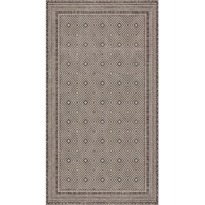 Dekorativer Teppichläufer Smuq Stockholm, 67x120 cm, mit geometrischem Muster für Innen- und Außenbereich.