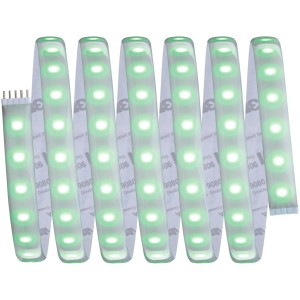 Paulmann MaxLED 1000 RGBW LED-Streifen, 28W, IP44, mit grüner Beleuchtung.