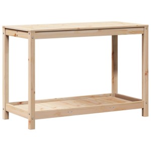 vidaXL Pflanztisch mit Ablage 108x50x75 cm Massivholz Kiefer 832402