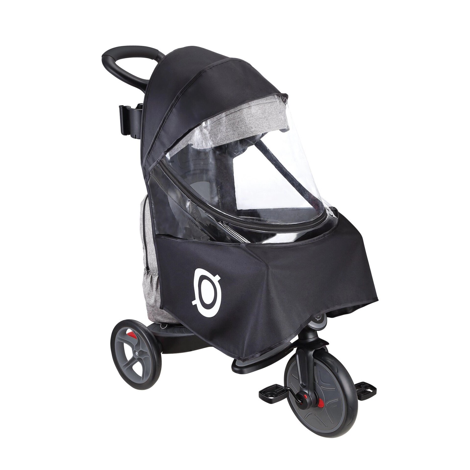 Globber Explorer Trike Regenschutz Explorer Trike 4in1 4in1 Deluxe PLAY Foldable 4in1 Schwarz