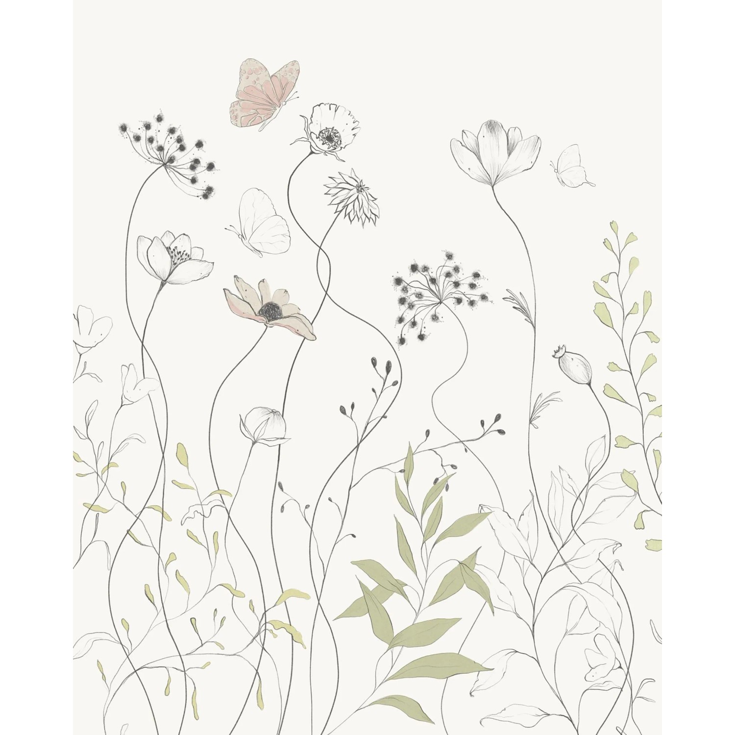 Komar Vliestapete Easy Breezy 200 cm x 250 cm günstig online kaufen