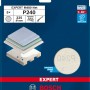 Bosch Expert M480 Netzschleifblätter, Ø 225 mm, K240, 5 Stück, für Exzenterschleifer.