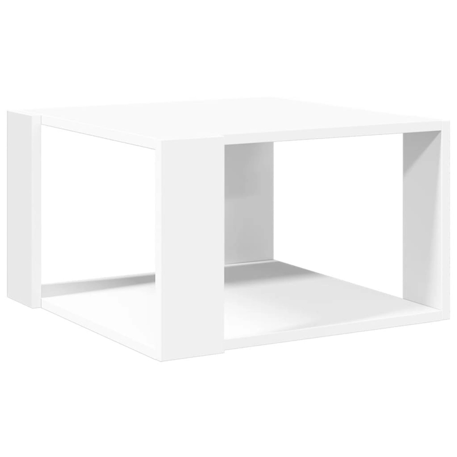 vidaXL Couchtisch Weiß 51,5x51,5x30 cm Holzwerkstoff 848136 günstig online kaufen
