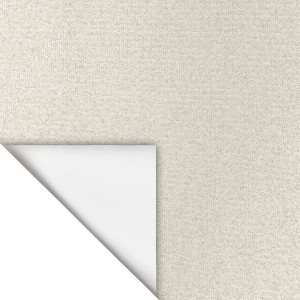 Beiges Lichtblick Dachfenster Plissee mit Haftfix-System, ohne Bohren, 36x71,5 cm.