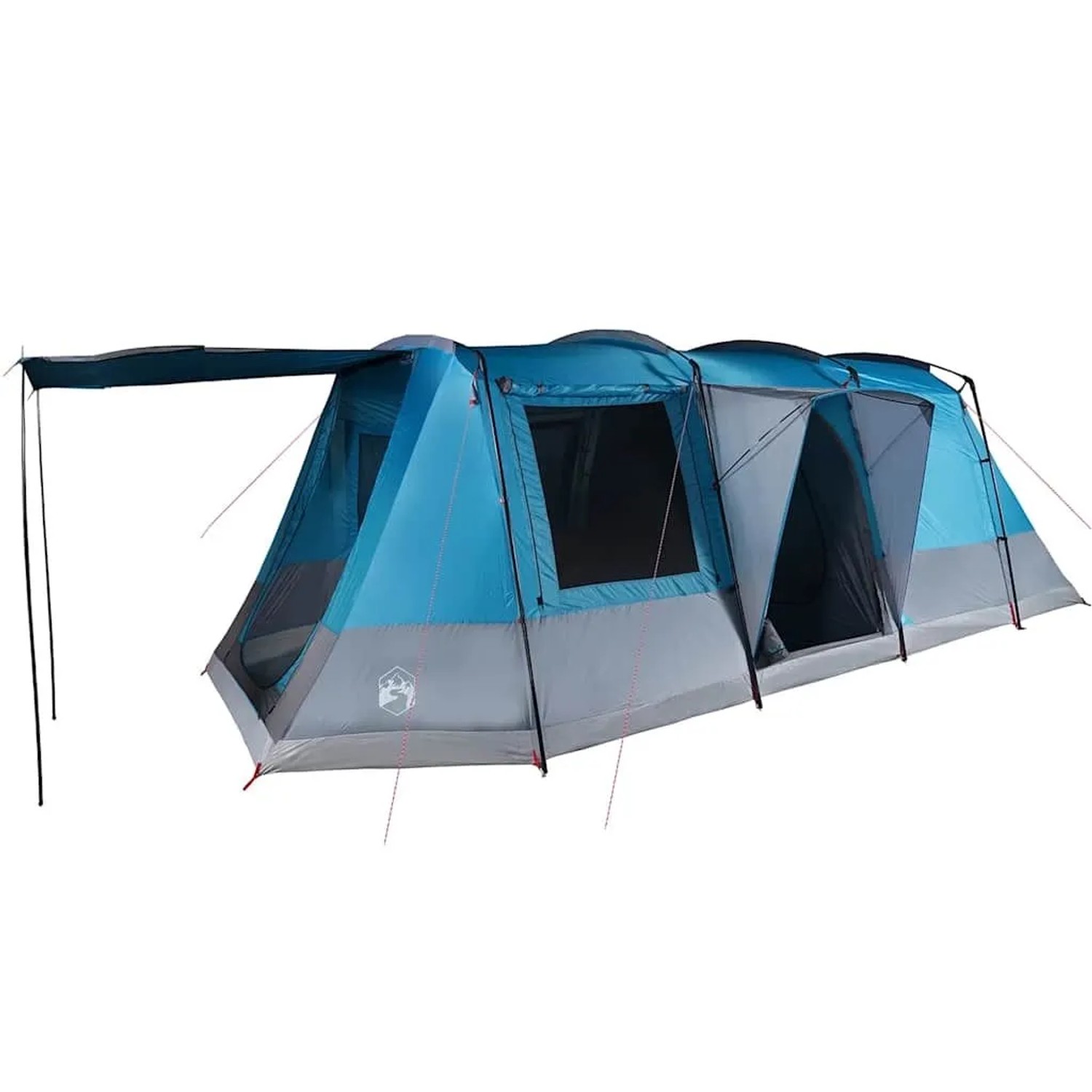 vidaXL Tunnelzelt 4 Personen Blau Wasserdicht 94629