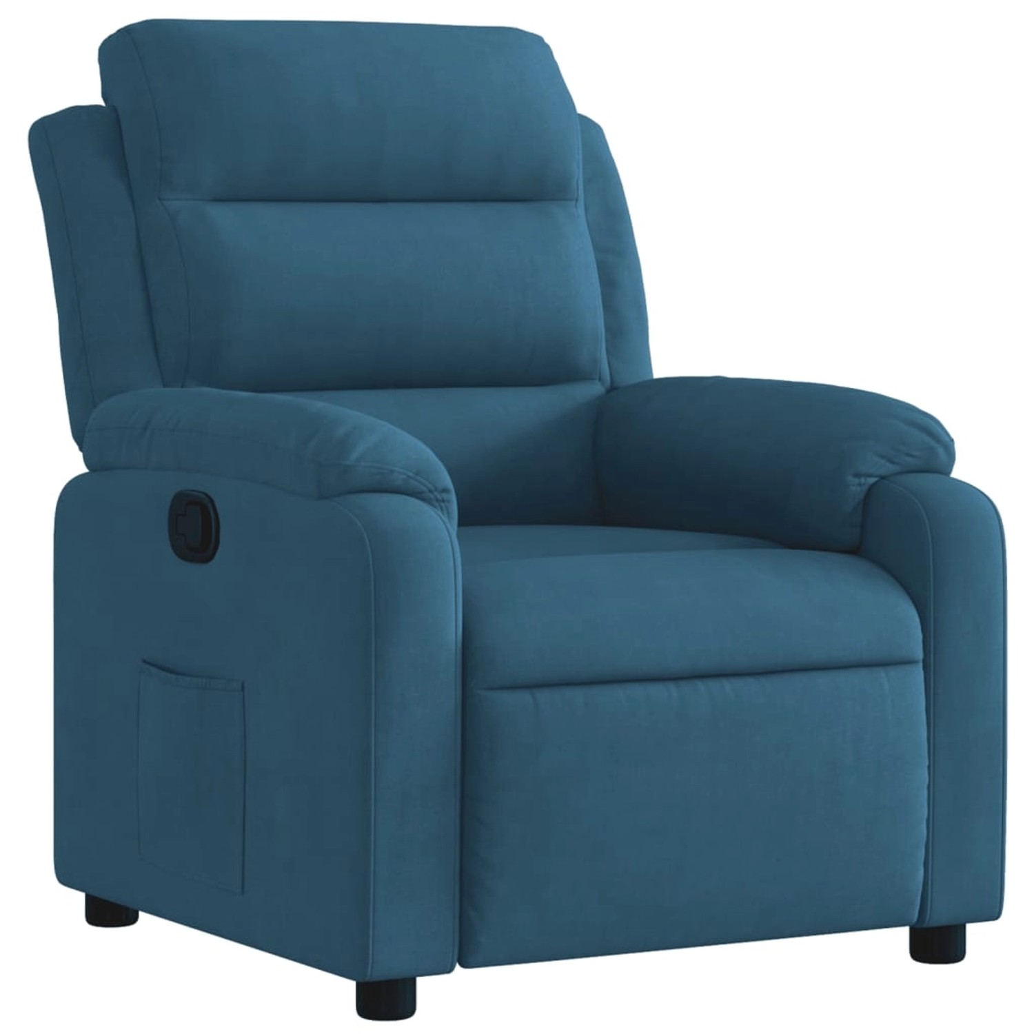 vidaXL Relaxsessel Blau Samt 373510 günstig online kaufen