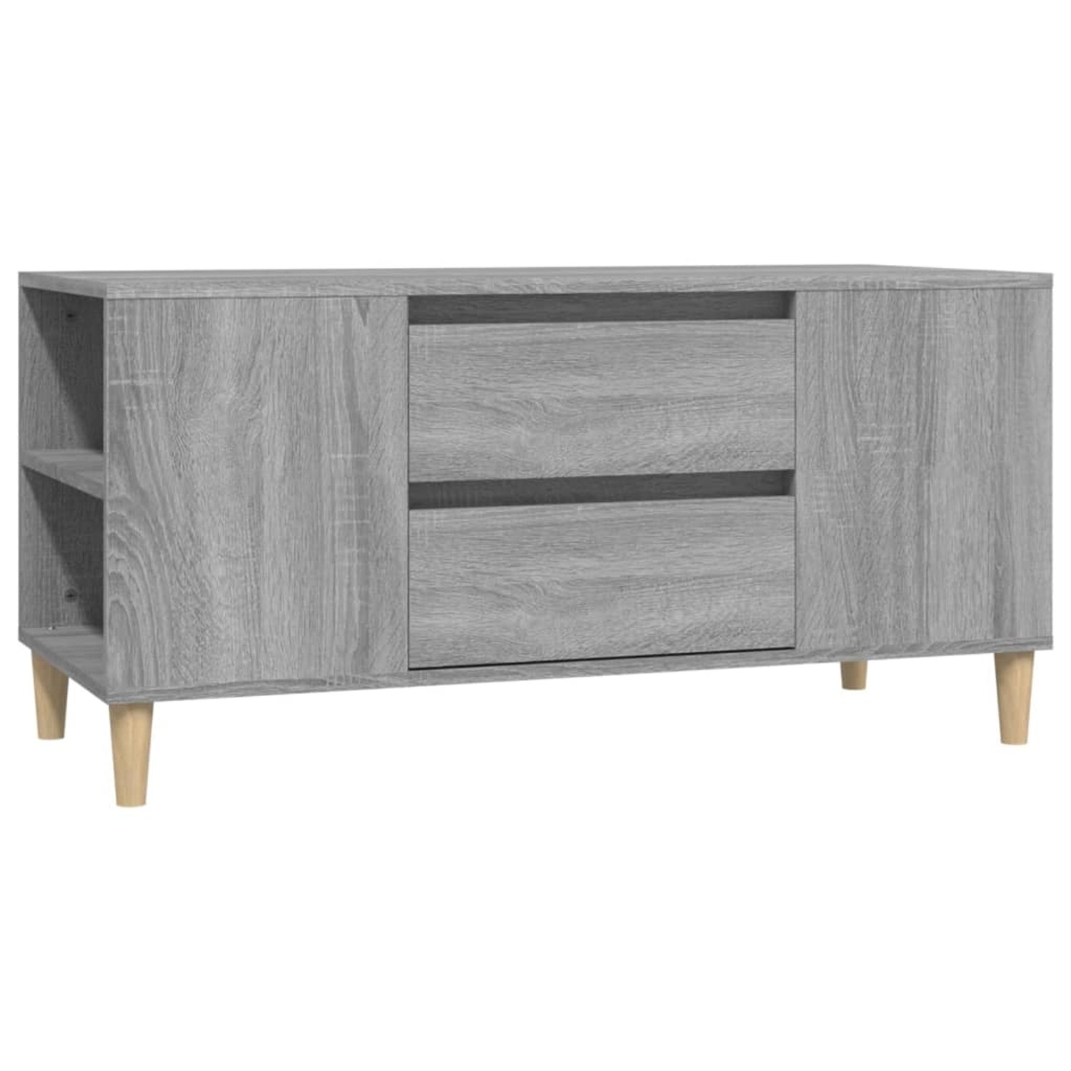 Vidaxl Tv-schrank Grau Sonoma 102x44,5x50 Cm Holzwerkstoff günstig online kaufen