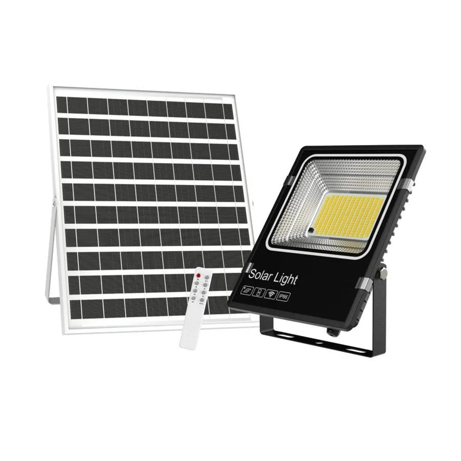 LUXULA Solar Fluter LED Dimmbar Fernbedienung 700lm 6500K Kaltweiß IP66 Auß günstig online kaufen