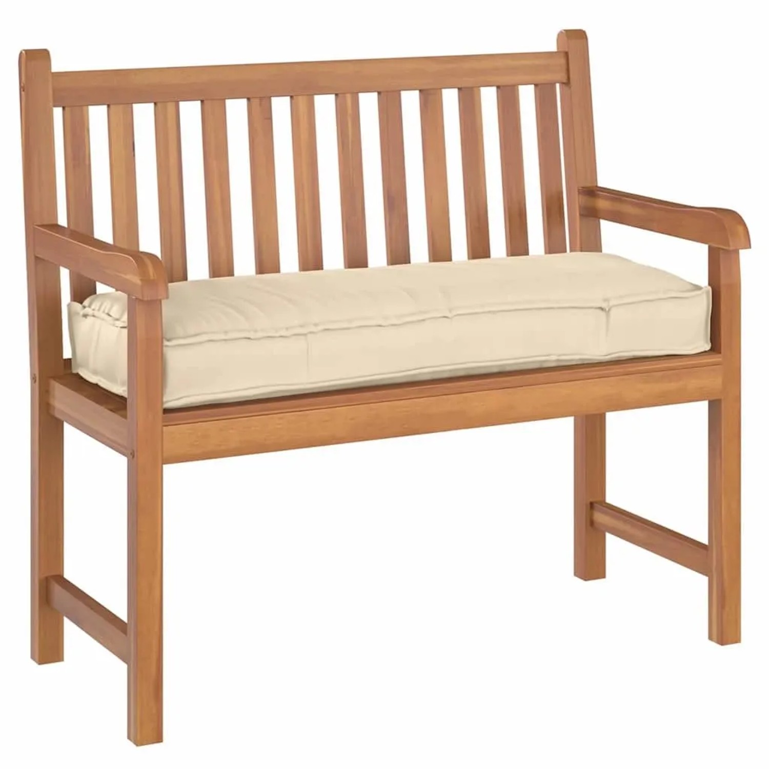 vidaXL Kissen Beige 110 x 40 x 8 cm Oxford-Stoff 42001631