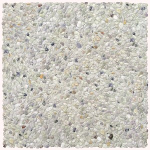 Diephaus Waschbetonplatte Weiß, 50x50 cm. Gehwegplatte für Terrasse und Garten.