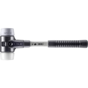 Halder Simplex Schonhammer Ø 60 mm TPE-mid Grau   Superplastik mit Verstärktem Tempergussgehäuse und FiberglasStiel
