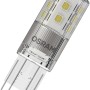 Osram LED-Lampe G9, klar, dimmbar, 3,5W, warmweiß. Kompakte Leuchte für stimmungsvolles Licht.