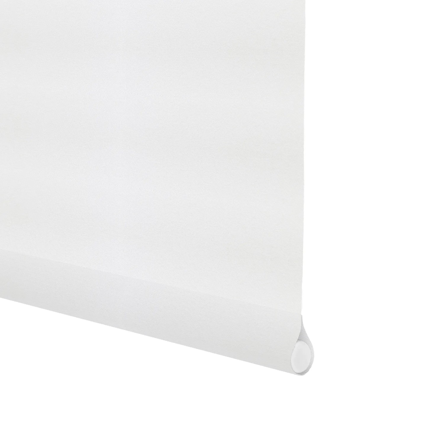 Weißes Viewtex Verdunkelungsrollo Sundusk, 120x250 cm, für Fenster, blickdicht und thermoisolierend.