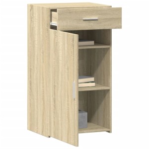 vidaXL Sideboard Sonoma-Eiche 50x42,5x93 cm Holzwerkstoff 846294
