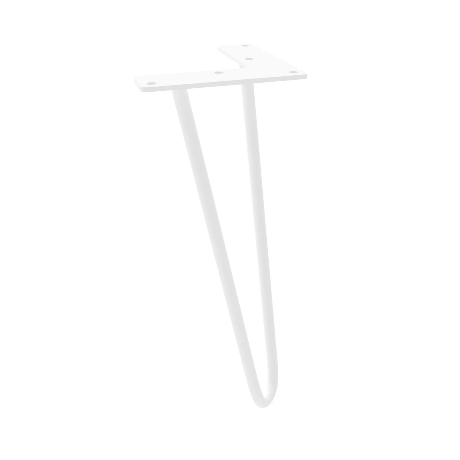 HEVVA Möbelbein NEAPEL 30 cm Hoch 1 Stück Weiß