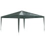 Grünes vidaXL Partyzelt, 4x4 m, ideal für Gartenpartys und als Sonnenschutz.