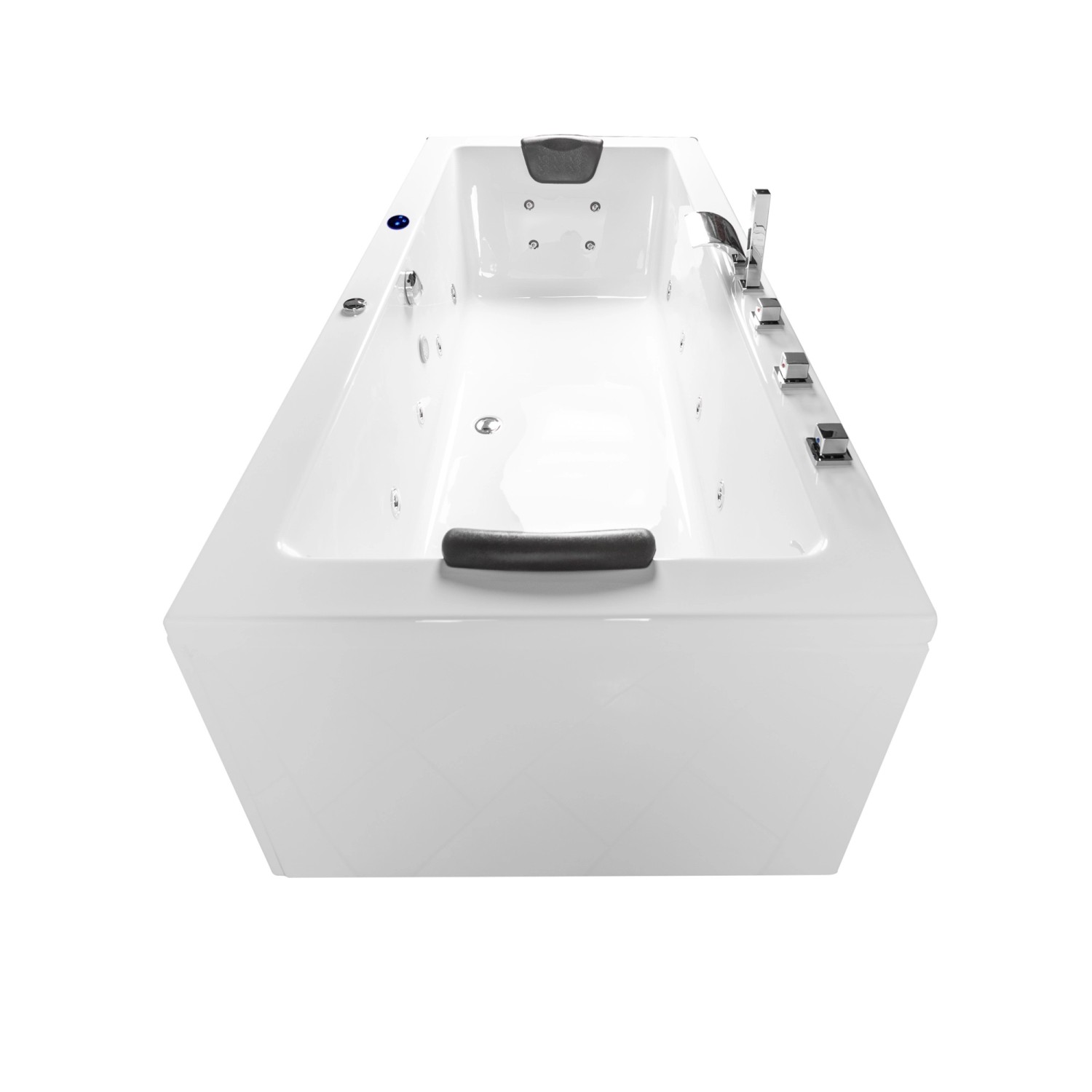 Basera® Indoor Whirlpool Badewanne Naxos Basic 190 x 90 cm_6