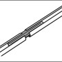 Gardinia Schienenverbinder, transparent, für 13mm Vorhangschienen zur nahtlosen Verbindung.