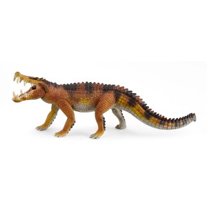 Detailgetreuer Schleich Dinosaurs Kaprosuchus, ein Wildschweinkrokodil Spielzeug für Kinder.