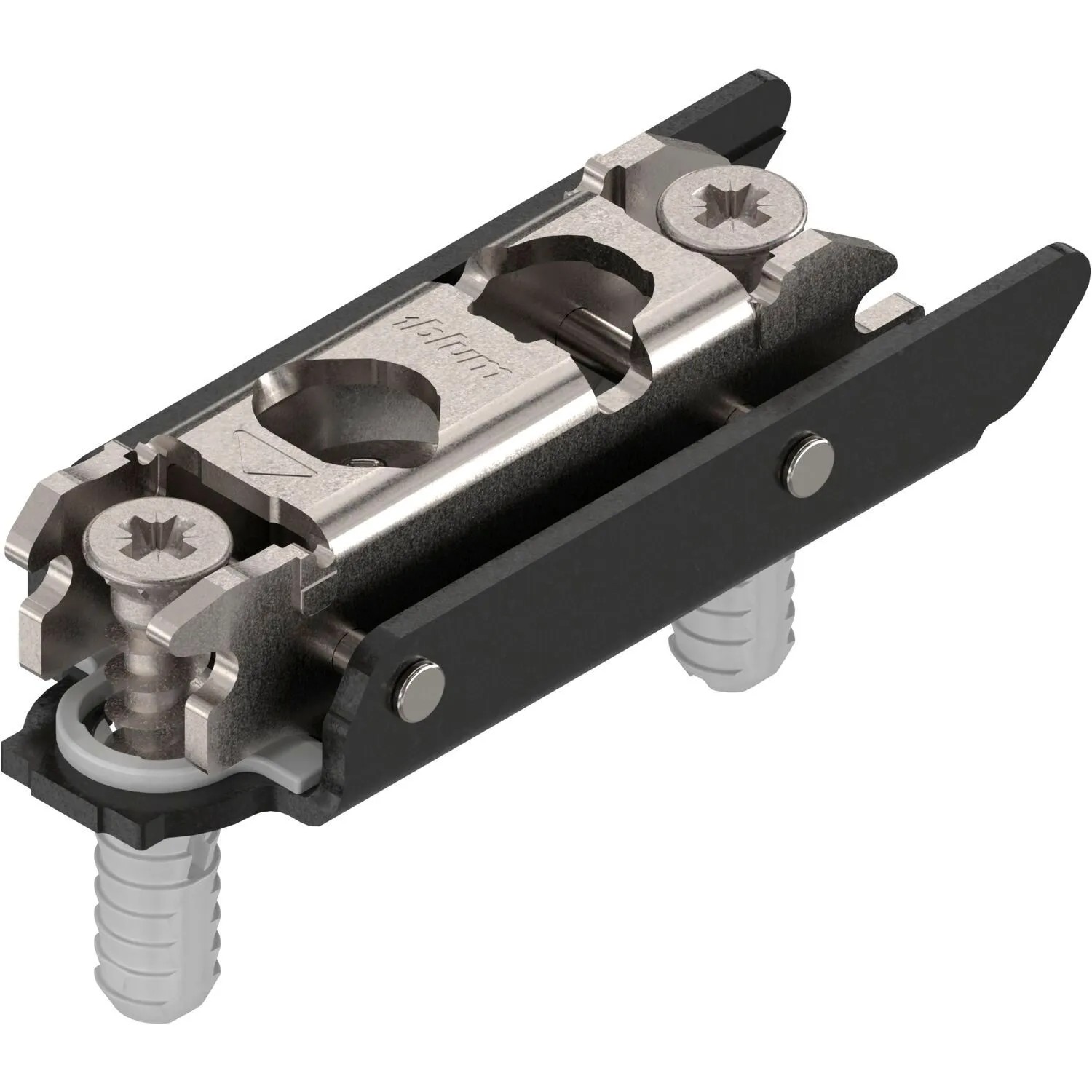 Blum Exzenter-Montageplatte Clip Onyx Gerade Stahl Expando Distanz 3 mm