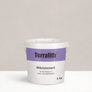 Terralith Mikrozement Fix & Fertig LFN0821 Sanftesgrau 5kg Grob 4,25qm