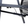 Detailaufnahme des Verstellmechanismus vom Siena Garden Dining Sessel Move Bologna.