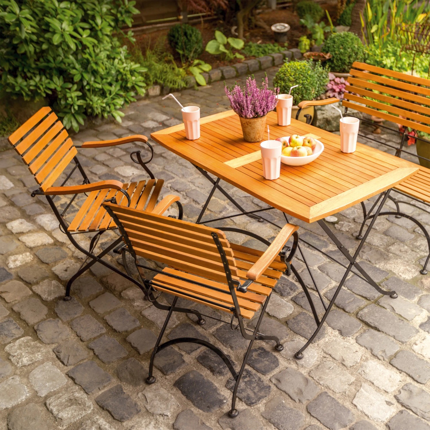Gartentisch Holz Montgomery Rechteckig FSC-Holz Braun 120 x 70 cm kaufen bei OBI