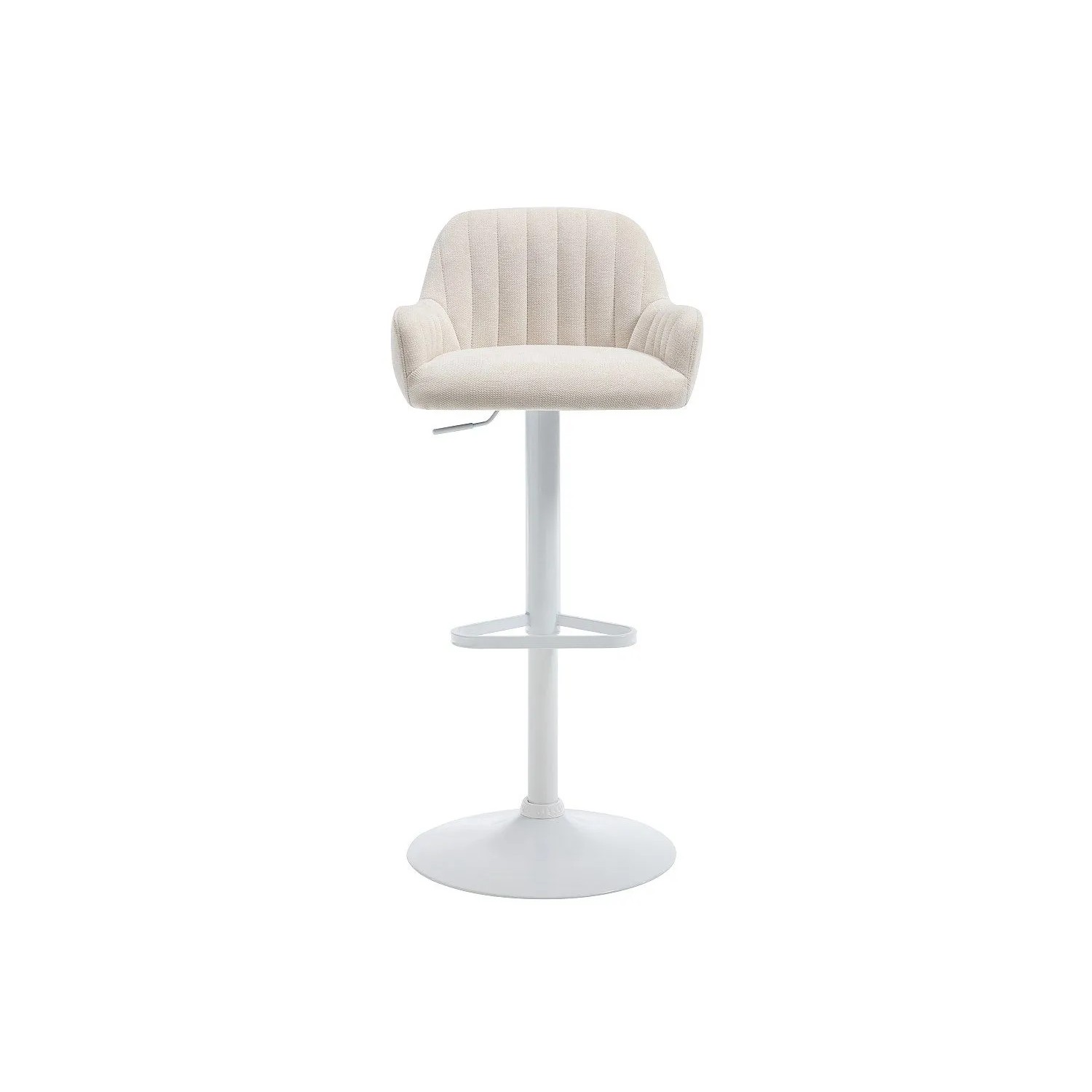 Vente-unique Barhocker Eleana Cremefarben 47 cm