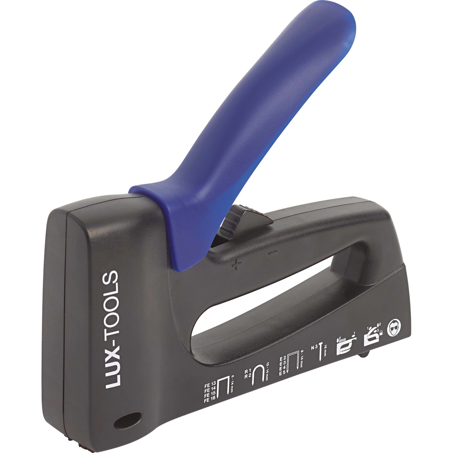 Купить степлер мебельный электрический. Степлер Lux Tools. Lux Tools степлер аккумуляторный. Lux Tools скобы для степлера. Степлер строительный механический Lux-Tools 101271.