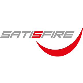 SATISFIRE logo link
