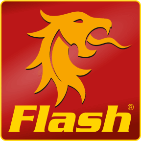 Flash logo link