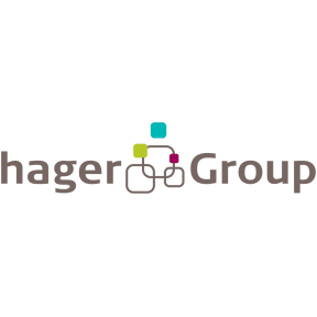 Hager logo link